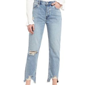 Free People “Chewed Up” Jeans